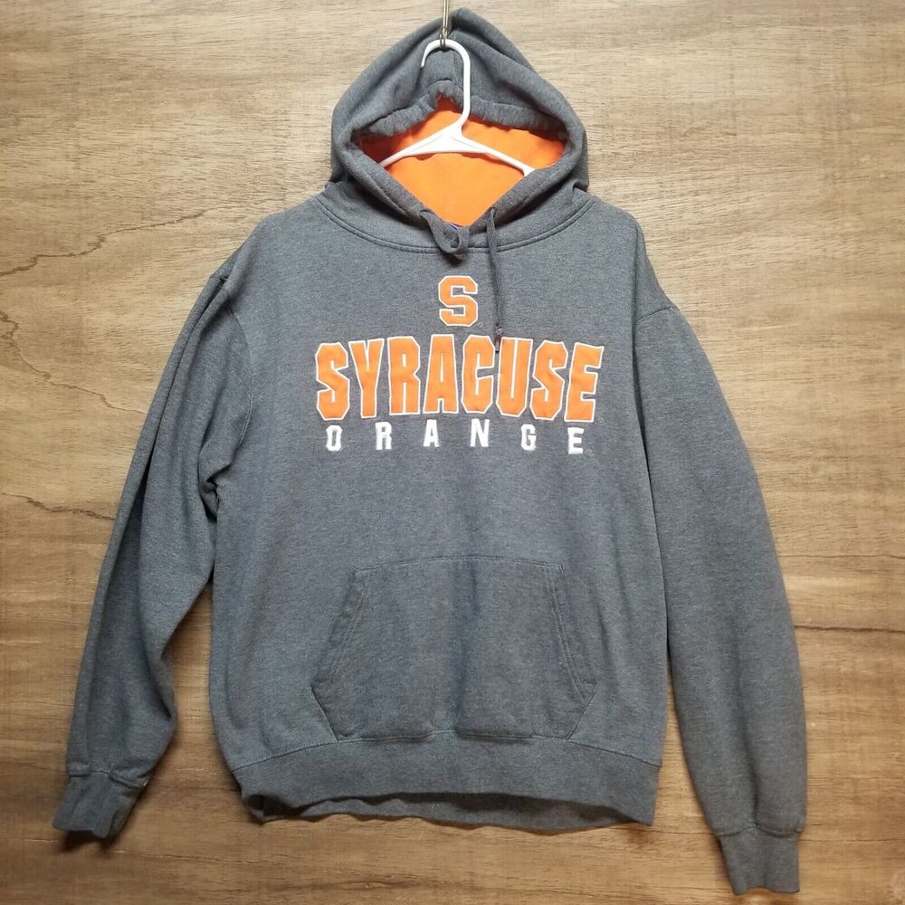 Campus Heritage Syracuse Orange SU Hooded Sweatshirt Gray